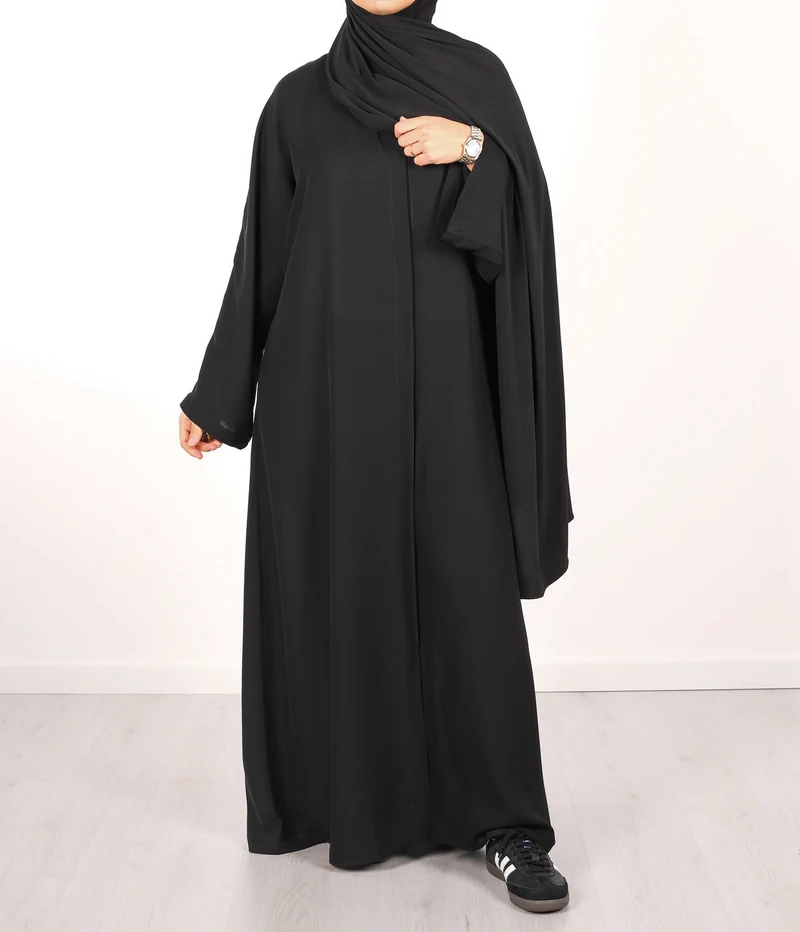 Kimono Abaya Nida - Schwarz