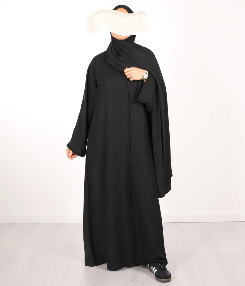 Kimono Abaya Nida - Schwarz