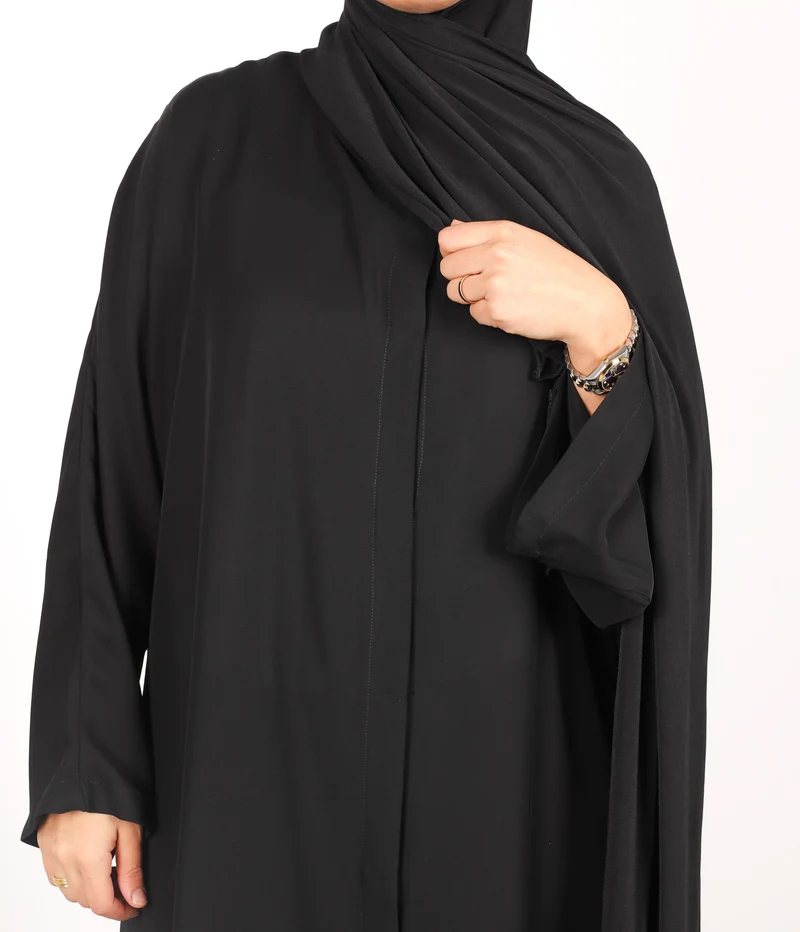 Kimono Abaya Nida - Schwarz