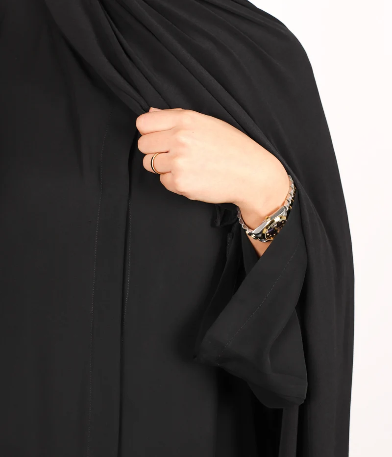 Kimono Abaya Nida - Schwarz