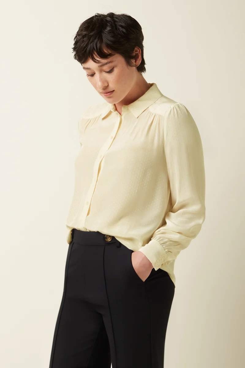 Garbo Pintuck Pants Uni Rodeo