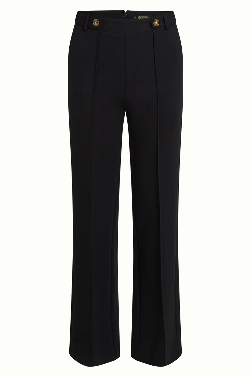 Garbo Pintuck Pants Uni Rodeo