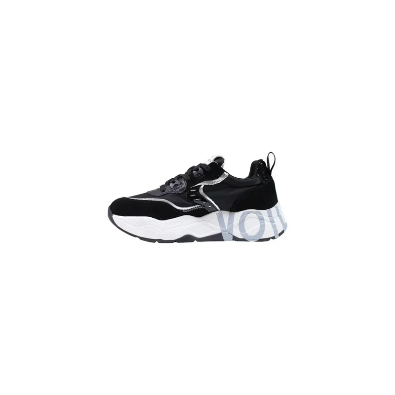 Voile Blanche Damen Schwarzes Wildleder Sneakers