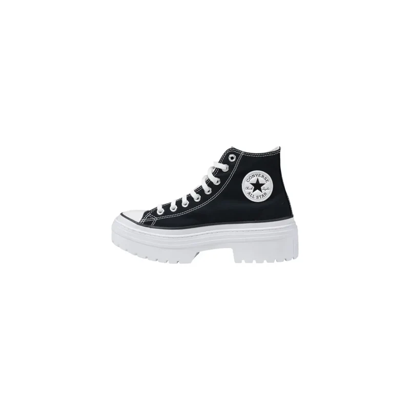 Converse Damen Chuck Taylor aus schwarzem Stoff Sneakers