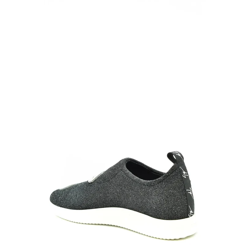 Giuseppe Zanotti Damen-Slipper aus schwarzem Nylon Sneakers