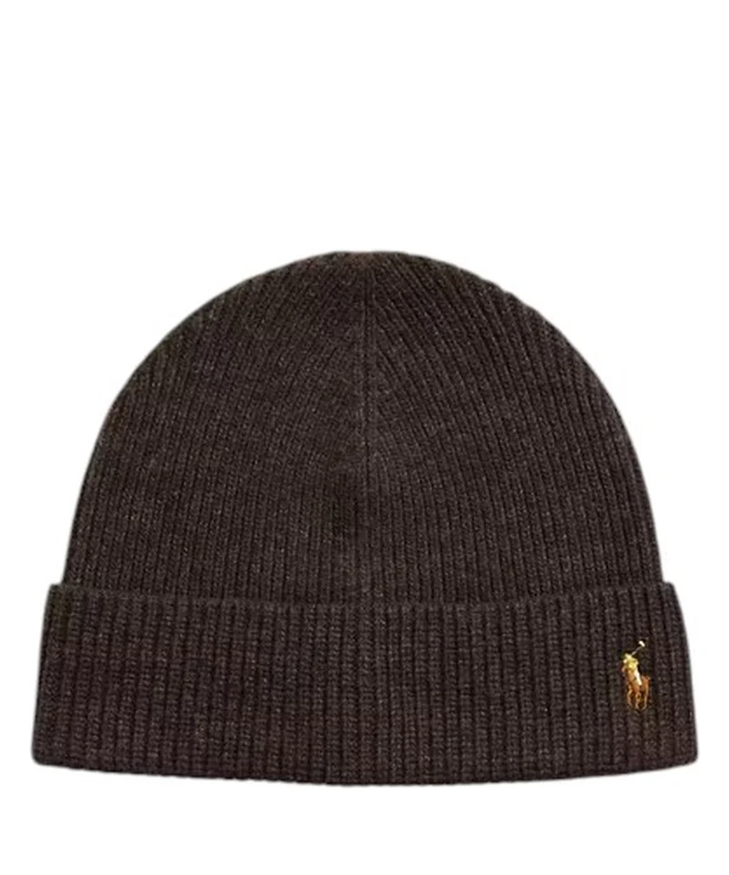 Beanie con logo ricamato