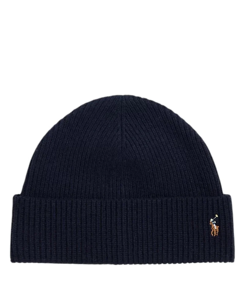 Beanie con logo ricamato