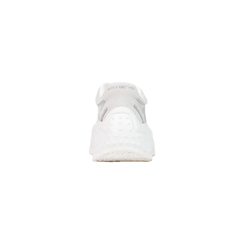 Armani Exchange Damen-Slipper aus weißem Leder Sneakers