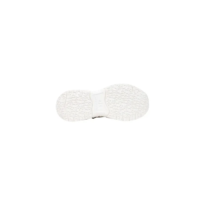 Armani Exchange Damen-Slipper aus weißem Leder Sneakers