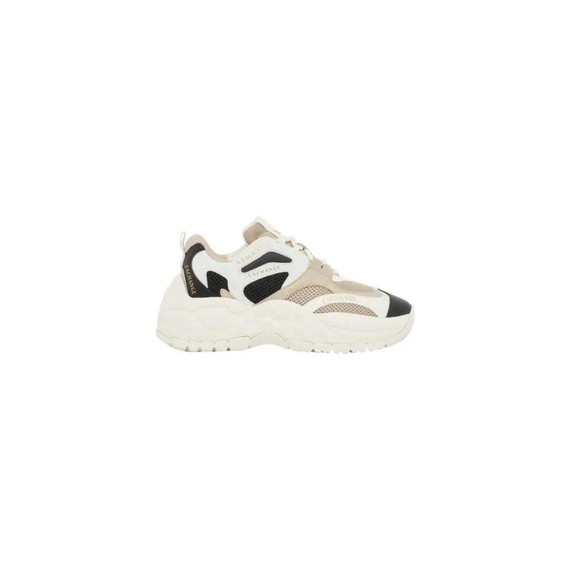 Armani Exchange Beige Damen-Sneaker zum Hineinschlüpfen