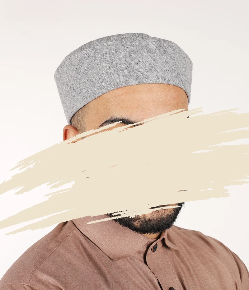 Wollmütze Haroon - Stein