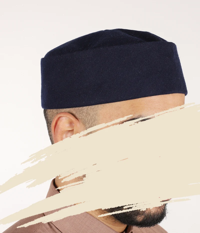 Wollmütze Haroon - Marineblau