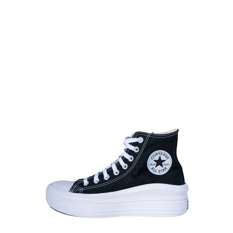 Converse Damen-Plateau-Sofa aus Stoff Sneakers Weiß