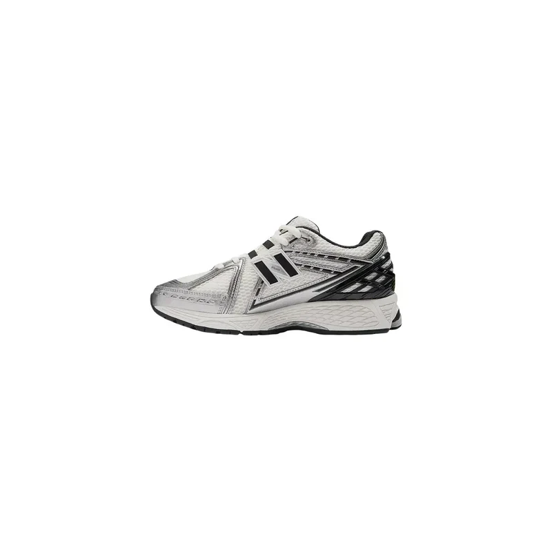 New Balance Damen Silberne Textil-Slipper Sneakers