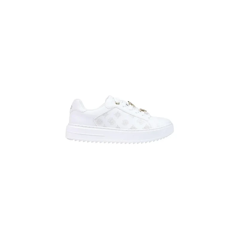 Guess Weiße Frauen Sneakers Polyurethan-Slipper