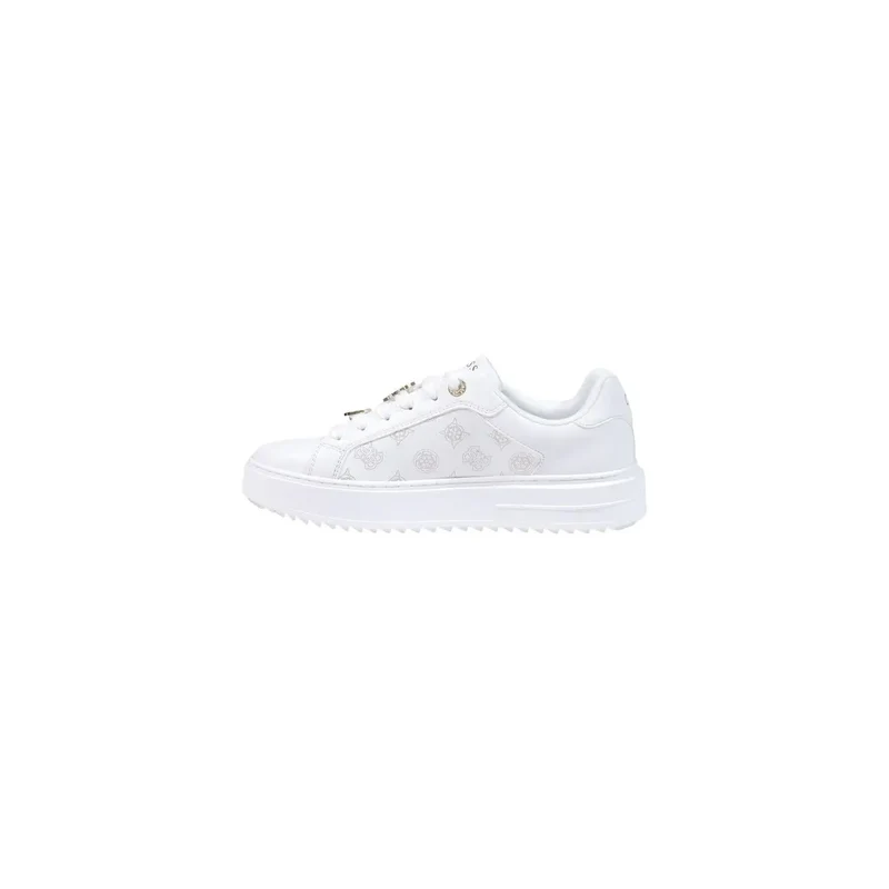 Guess Weiße Frauen Sneakers Polyurethan-Slipper
