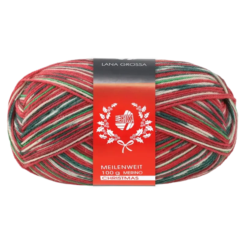Meilenweit 100 Merino Christmas 2025 Sockenwolle