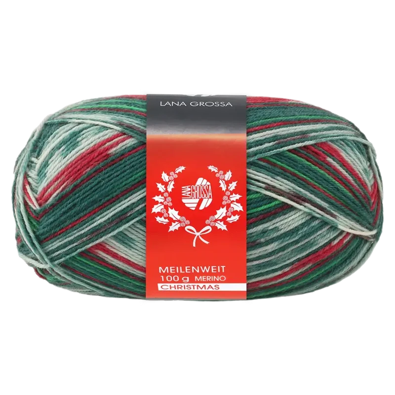 Meilenweit 100 Merino Christmas 2025 Sockenwolle