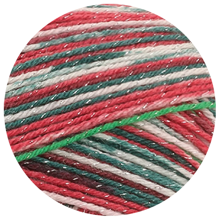 Meilenweit 100 Merino Christmas 2025 Sockenwolle