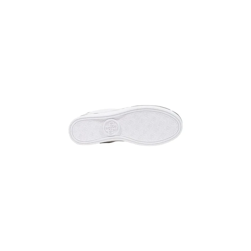 Guess Weiße Frauen Sneakers Polyurethan-Schnürschuhe