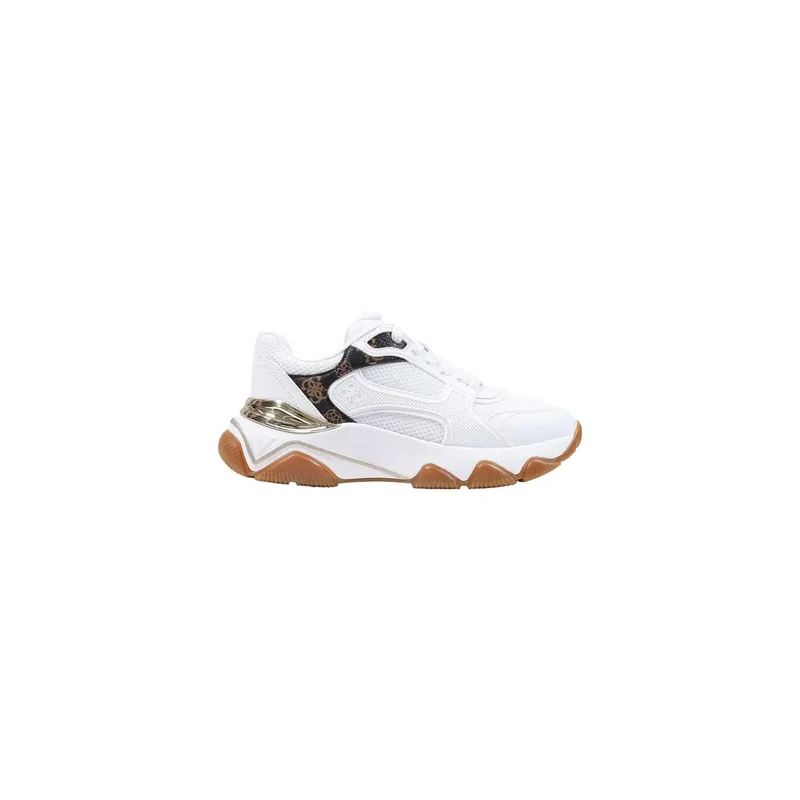 Guess Weiße Frauen Sneakers Polyester-Polyurethan