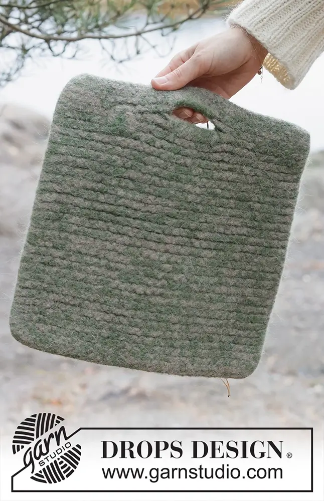 Sitzauflage Mossy Comfort Mat (Strickset)