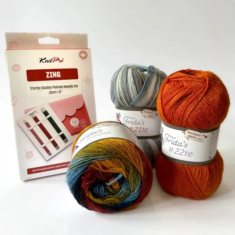 3 | Strickliebe in Orange