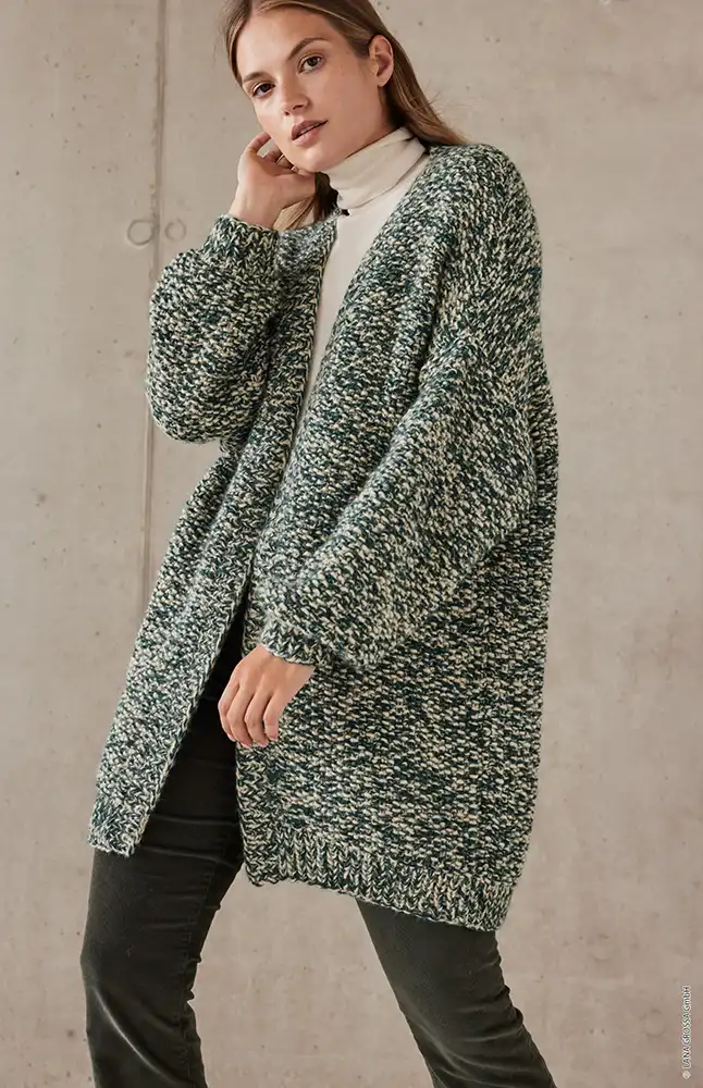 Cardigan J70M8 (Strickset)