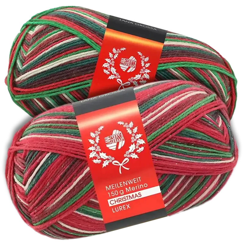 Meilenweit 150 Merino Christmas 2025 Sockenwolle