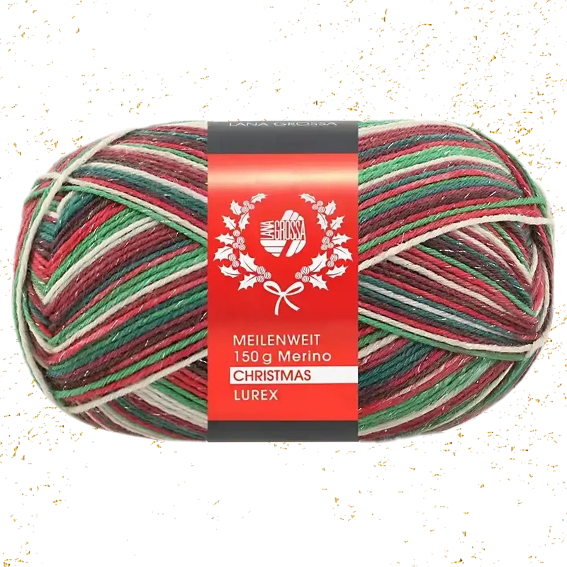 Meilenweit 150 Merino Christmas 2025 Sockenwolle
