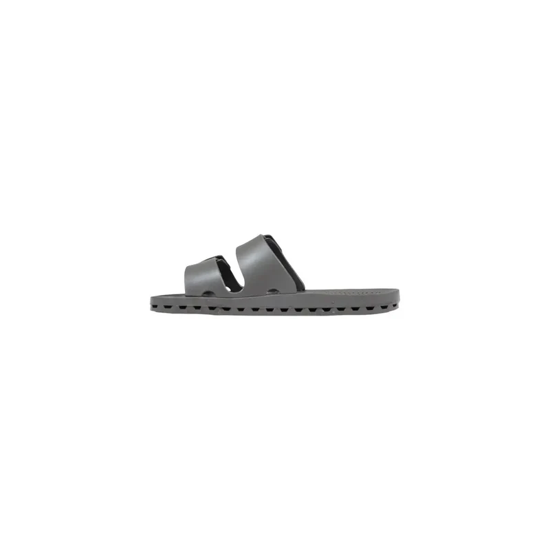 Sensi Damen PVC-Slipper Grau Offene Zehen La Jolla