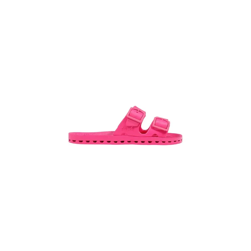 Sensi Damen PVC-Slipper Grau Offene Zehen La Jolla