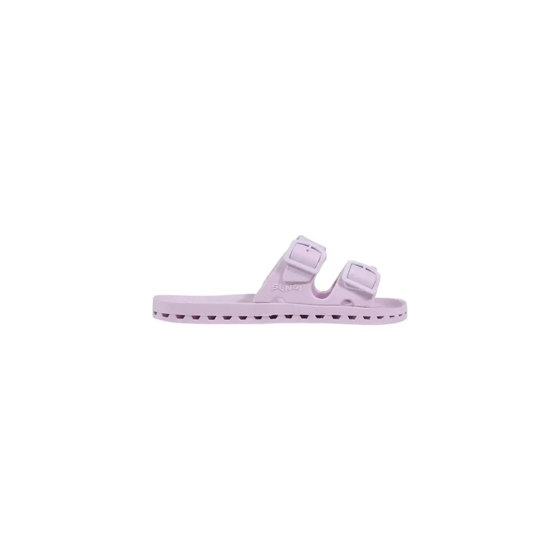 Sensi Damen PVC-Slipper Grau Offene Zehen La Jolla