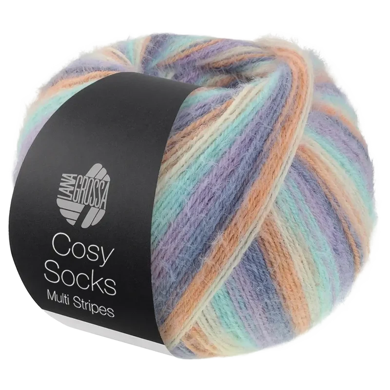 Cosy Socks Multi Stripes
