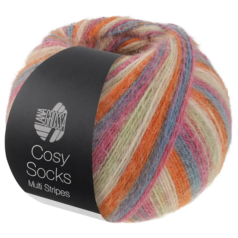 Cosy Socks Multi Stripes