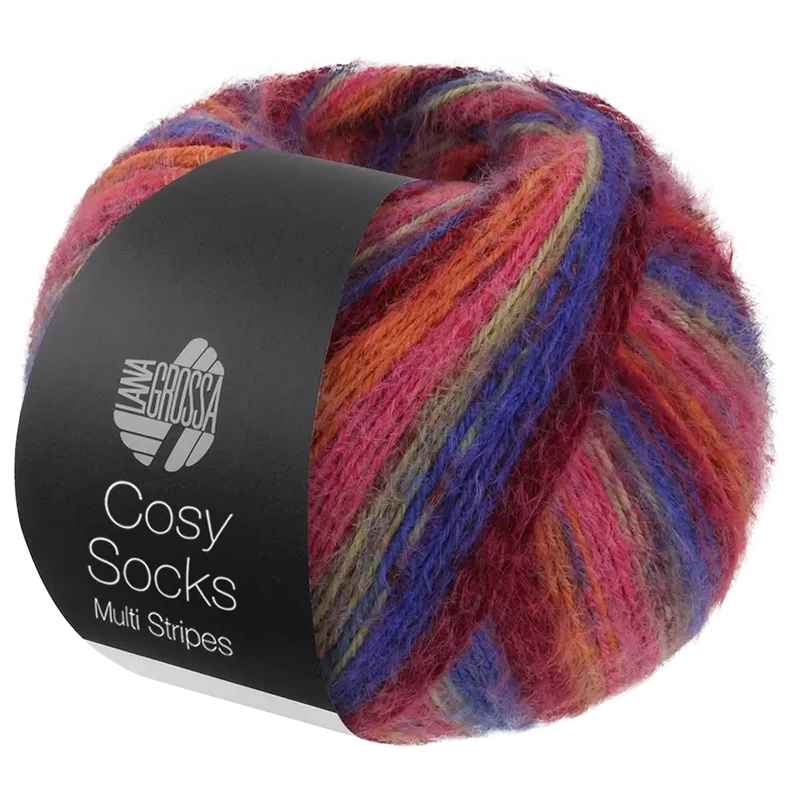 Cosy Socks Multi Stripes