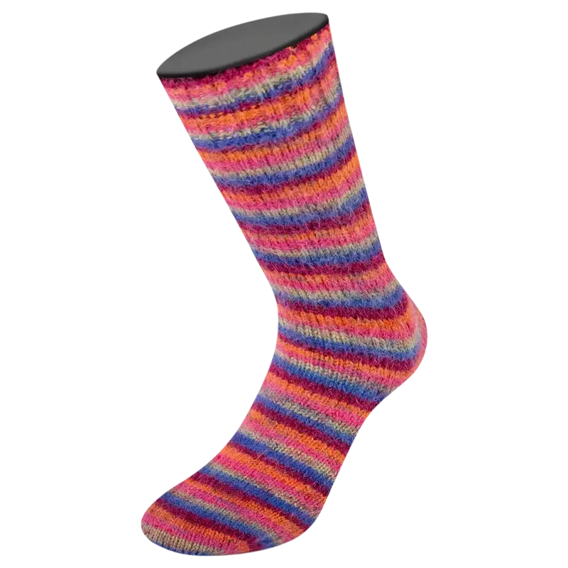 Cosy Socks Multi Stripes