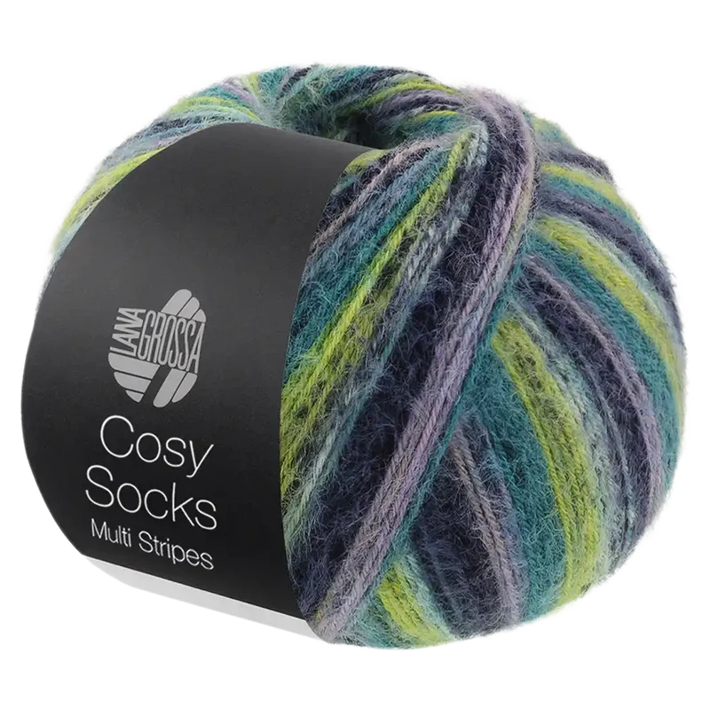 Cosy Socks Multi Stripes