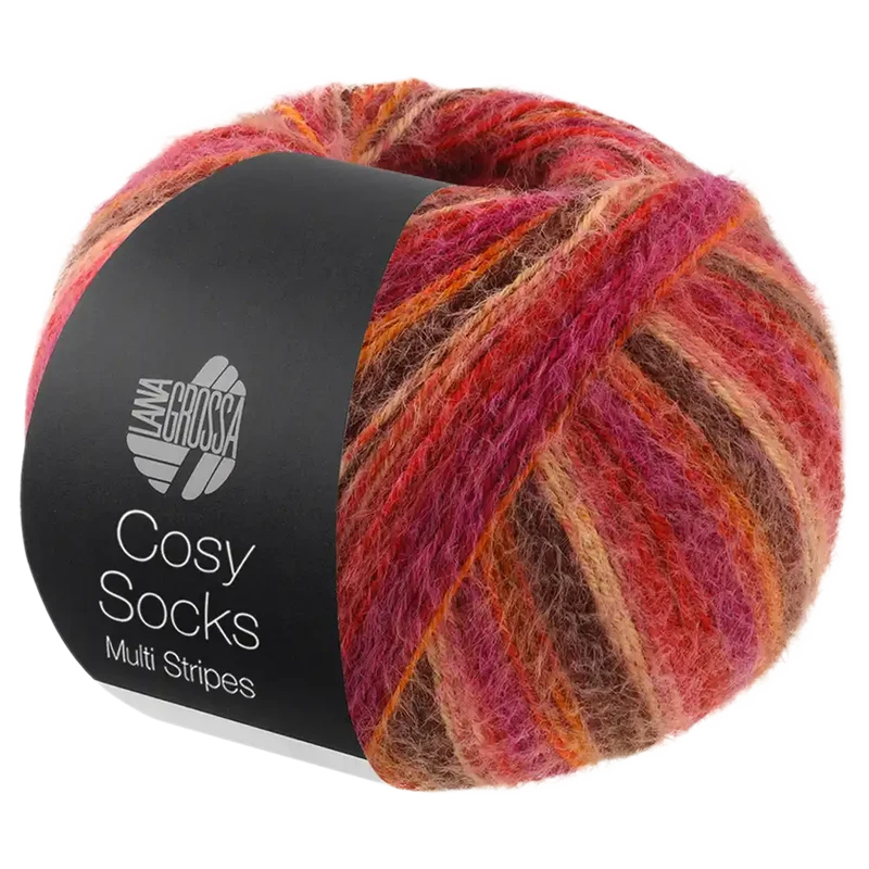 Cosy Socks Multi Stripes