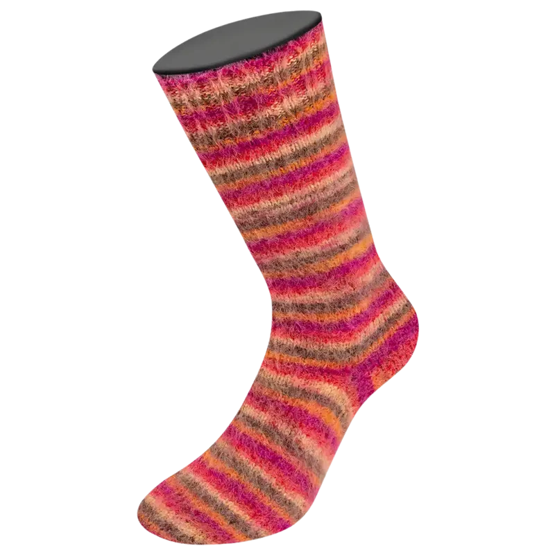 Cosy Socks Multi Stripes