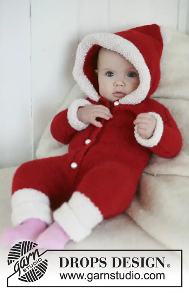 Overall My First Christmas (Strickset)