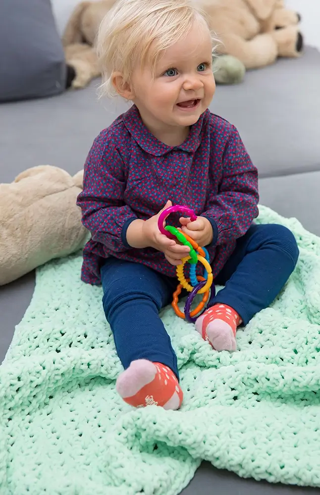 Babydecke (Strickset)