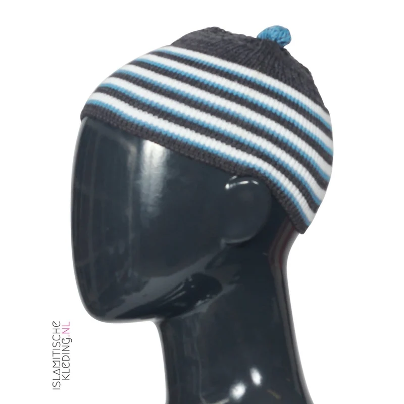 Kufi Kinder Bilal Ash Jeans Blau