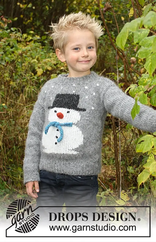 Pullover Frosty's Christmas Kids (Strickset)