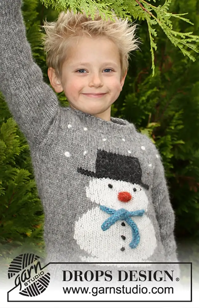 Pullover Frosty's Christmas Kids (Strickset)