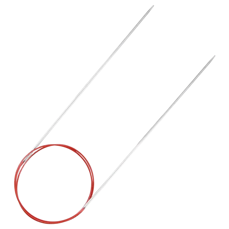 Red Lace Rundstricknadel