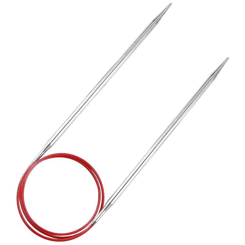 Red Lace Rundstricknadel