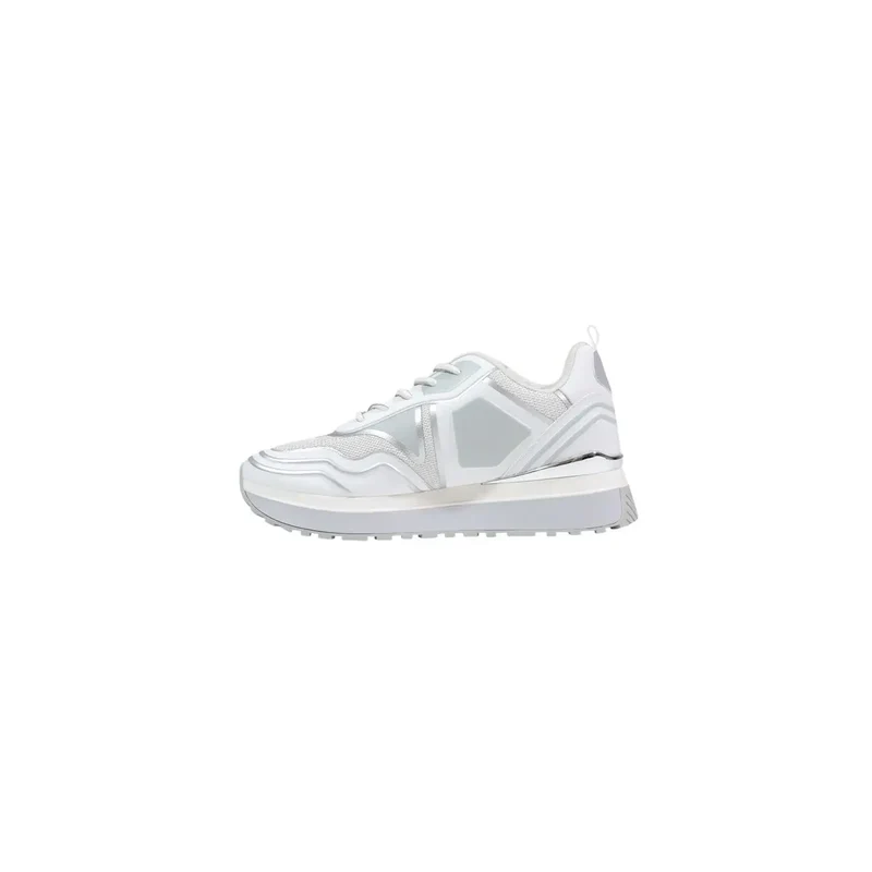 Liu Jo Damen Weiß Kunstleder Sneakers Maxi Wonder