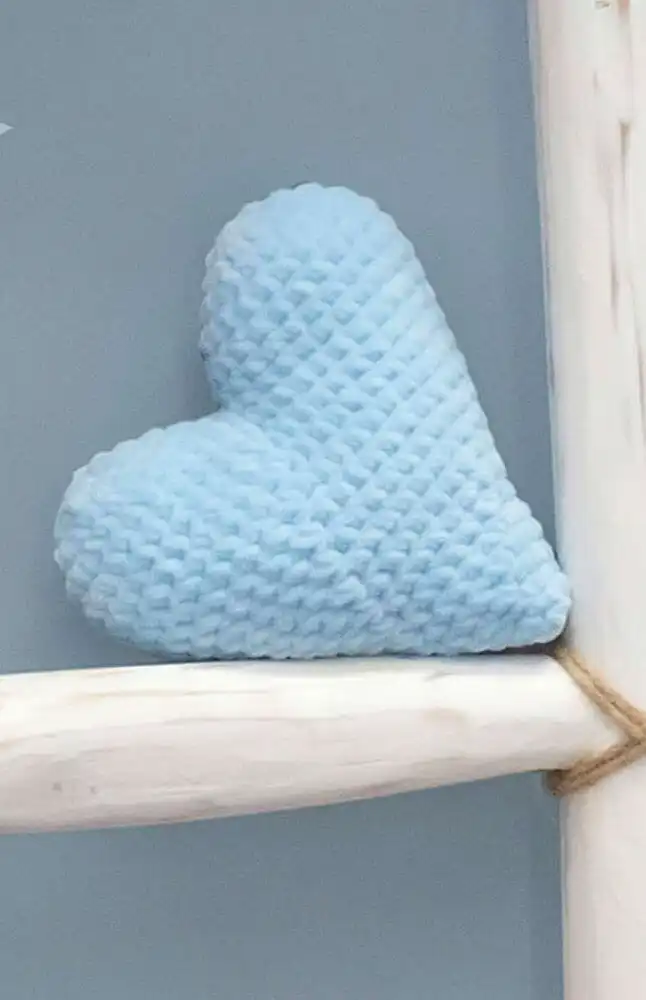 Amigurumi Teddybär mit Herz (Häkelset)
