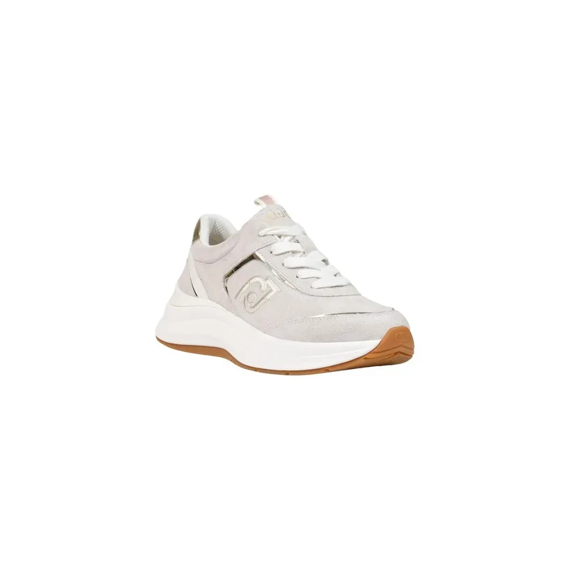 Liu Jo Damen Leder Sneakers Weißer Slip